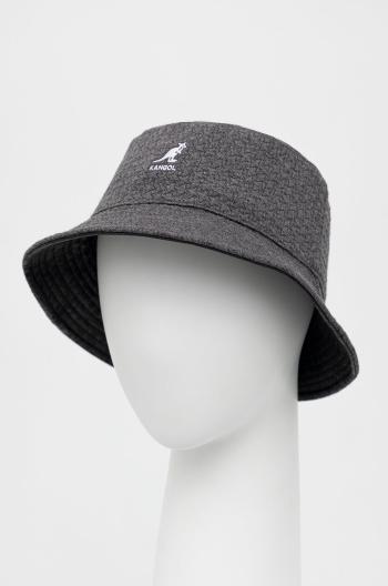 Oboustranný klobouk Kangol šedá barva, K5317.CB038-CB038