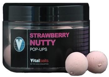 Vitalbaits pop-up strawberry nutty washed out pink 50 g - 18 mm