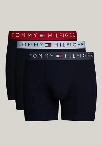 Pánské boxerky Tommy Hilfiger UM0UM03431 3PACK 0R1 XL Tm. modrá