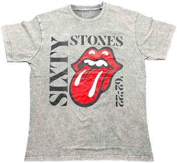 The Rolling Stones Tričko Sixty Vertical Unisex Grey XL