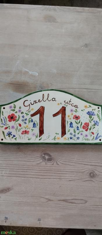 Házszámok sík, többféle