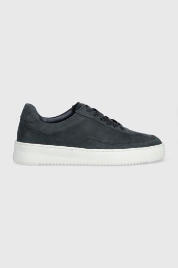 Semišové sneakers boty Filling Pieces Mondo 2.0 Ripple Nubuck tmavomodrá barva, 24522841884