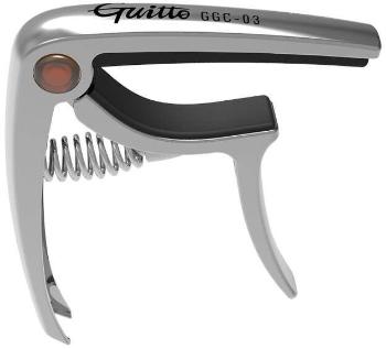 Guitto GGC-03 Metal Capo barva stříbrná