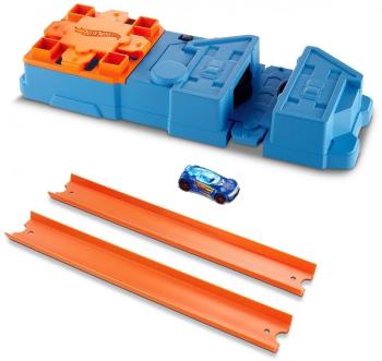 Autópálya kiegészítő Hot Wheels pályaépítő gyorsító