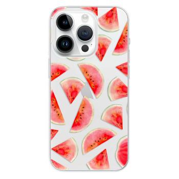 Odolné silikonové pouzdro iSaprio - Melon Pattern 02 - iPhone 15 Pro