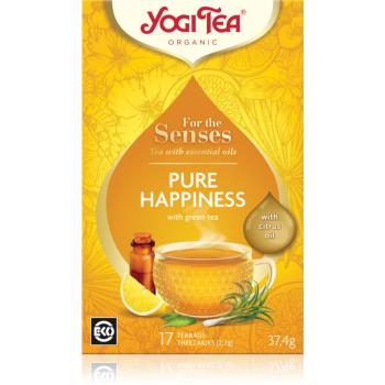 Yogi Tea For The Senses Pure Happiness BIO porcovaný čaj 17x2.2 g