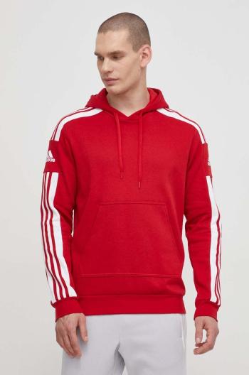 Mikina adidas Performance HC6282 pánská, červená barva, s aplikací, HC6282