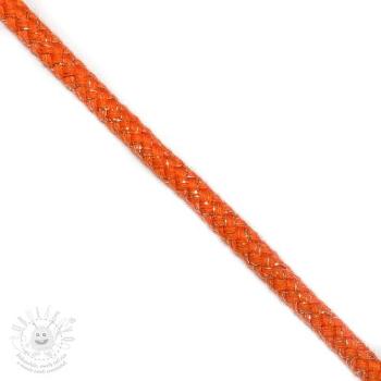 Šnůra Lurex 10 mm orange