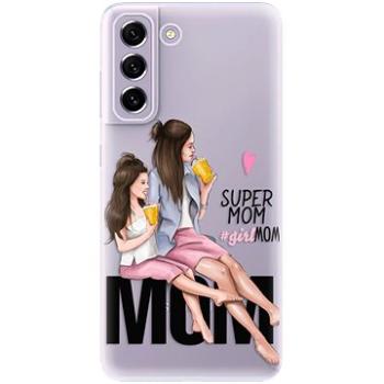 iSaprio Milk Shake - Brunette pro Samsung Galaxy S21 FE 5G (shakbrun-TPU3-S21FE)