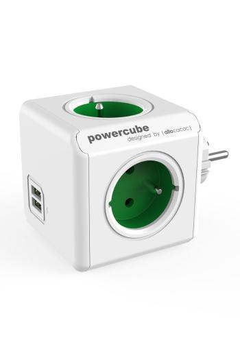 PowerCube Modulární rozbočka PowerCube Original USB GREEN