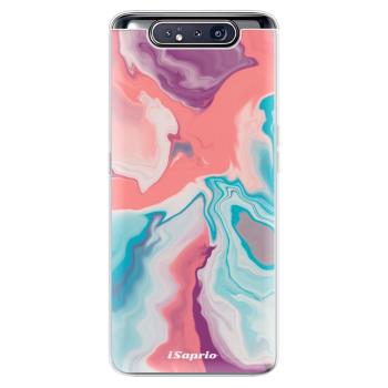 Odolné silikonové pouzdro iSaprio - New Liquid - Samsung Galaxy A80