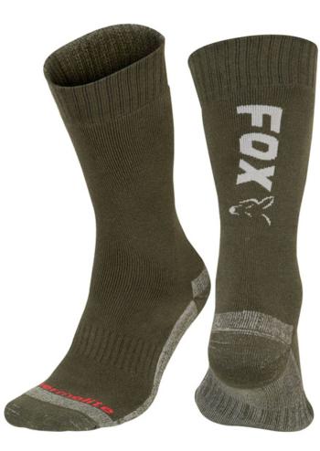 Fox Ponožky Collection Thermolite long sock Green/Silver - 44-47