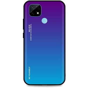 TopQ Kryt LUXURY Realme C21 pevný duhový purpurový 60215 (Sun-60215)