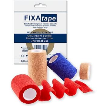 FIXAtape STRETCH 5,0 cm × 450 cm - samofixační elastické obinadlo (mix barev) (8594027314070)