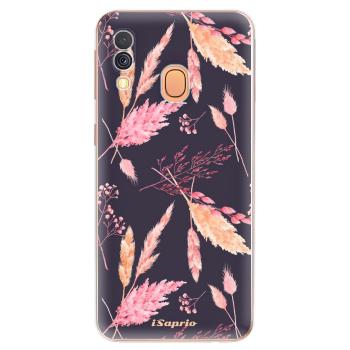 Odolné silikonové pouzdro iSaprio - Herbal Pattern - Samsung Galaxy A40