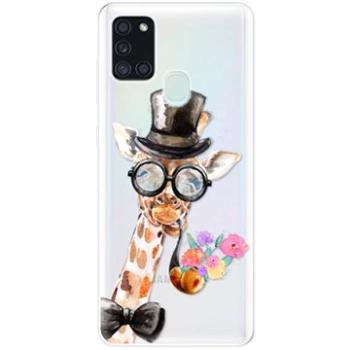 iSaprio Sir Giraffe pro Samsung Galaxy A21s (sirgi-TPU3_A21s)