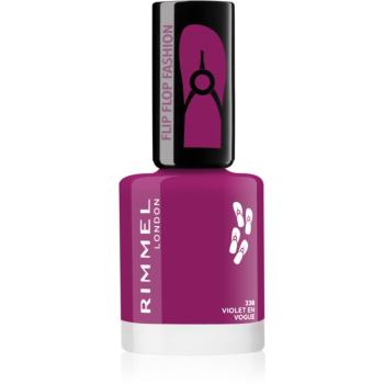 Rimmel 60 Seconds Flip Flop lak na nehty odstín 336 Violet en Vogue 8 ml