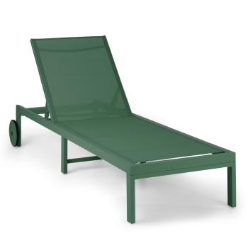 Blumfeldt Lucca Lounger, zahradní lehátko, hliník, 4 úrovně