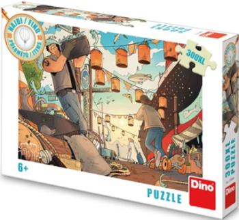 Puzzle Najdi 10 předmětů - Přístav 300 dílků XL