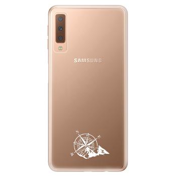 Odolné silikonové pouzdro iSaprio - čiré - Explore - Samsung Galaxy A7 (2018)