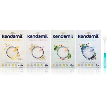 Kendamil Baby Porridge 4-Pack mléčná krémová ovesná kaše mix