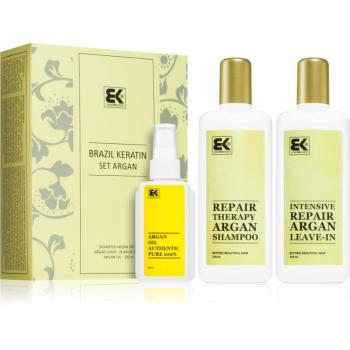 Brazil Keratin Set Argan dárková sada pro suché, namáhané vlasy