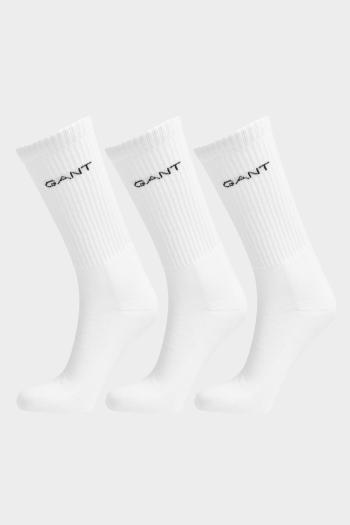 PONOŽKY GANT SPORT SOCKS 3-PACK WHITE