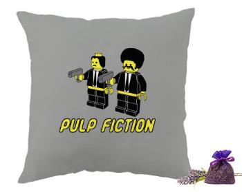 Levandulový polštář Pulp Fiction Lego