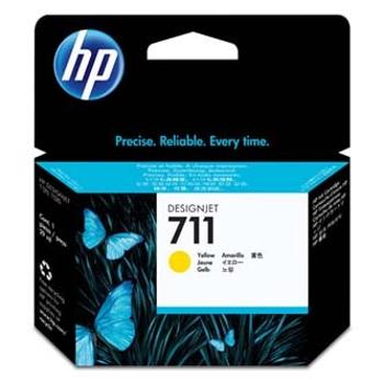 HP č.711 CZ132A žlutá (yellow) originální cartridge