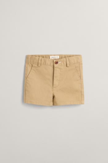 ŠORTKY GANT CHINO SHORTS DARK KHAKI