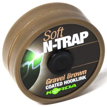 Korda návazcová šňůrka n-trap soft gravel 20 m - nosnost 15 lb / 6,8 kg