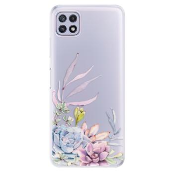 Odolné silikonové pouzdro iSaprio - Succulent 01 - Samsung Galaxy A22 5G