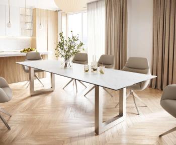 Jídelní stůl Edge 300x100 cm keramika Laminam® Statuarettio