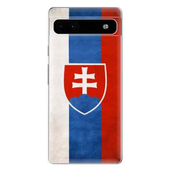 Odolné silikonové pouzdro iSaprio - Slovakia Flag - Google Pixel 6a 5G