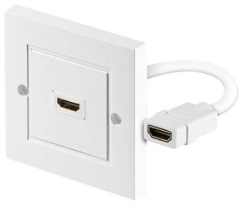 Aljzat PremiumCord HDMI csatlakozó 1x HDMI A - HDMI A panelben