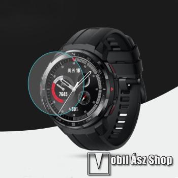 TPU okosóra képernyővédő fólia - CLEAR - 1db, törlőkendővel - A TELJES ELŐLAPOT VÉDI! - HUAWEI Honor Watch GS Pro