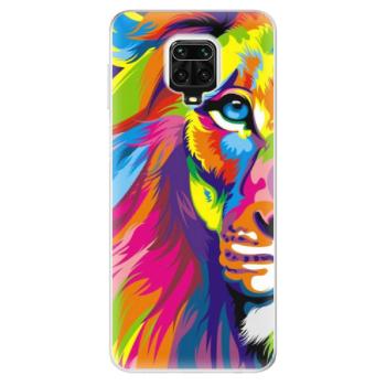 Odolné silikonové pouzdro iSaprio - Rainbow Lion - Xiaomi Redmi Note 9 Pro / Note 9S