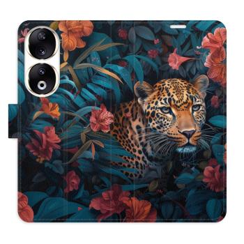 Flipové pouzdro iSaprio - Flower Jaguar 02 - Honor 90 5G