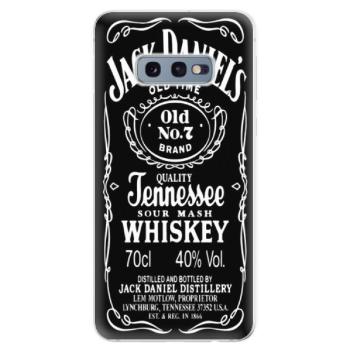 Odolné silikonové pouzdro iSaprio - Jack Daniels - Samsung Galaxy S10e