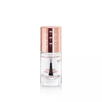 Naj-Oleari Oleo gel Nail Lacquer lak na nehty s gelovým efektem - 01 crystal 8 ml