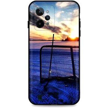 TopQ Kryt Realme C31 silikon Hockey Sunset 74307 (Sun-74307)