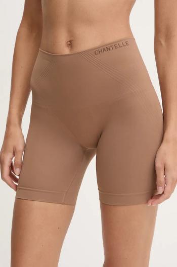 Modelující šortky Chantelle SOFT STRETCH hnědá barva