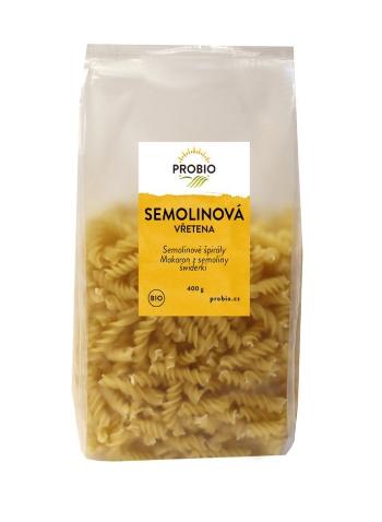 PROBIO Vřetena semolinová BIO 400 g