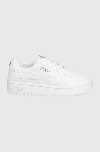 Dětské sneakers boty Fila bílá barva