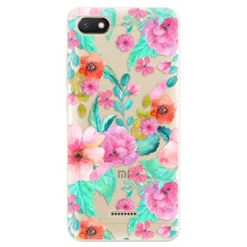 Odolné silikonové pouzdro iSaprio - Flower Pattern 01 - Xiaomi Redmi 6A