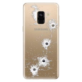 Odolné silikonové pouzdro iSaprio - Gunshots - Samsung Galaxy A8 2018