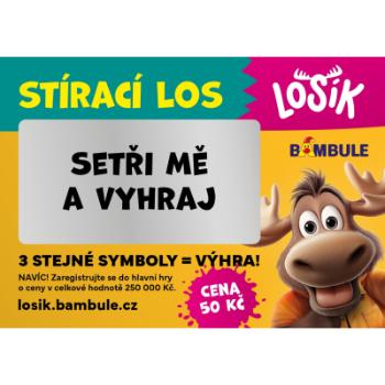 Stírací los LOSÍK 50