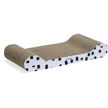 Beeztees Škrabadlo pro kočky kartonové SOFA 49 × 22 × 7,5 cm (8712695166023)