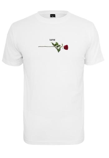 Mr. Tee Rose Love Tee white - L