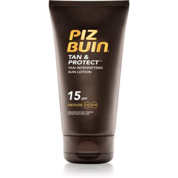 Piz Buin Tan & Protect ochranné mléko urychlující opalování SPF 15 150 ml